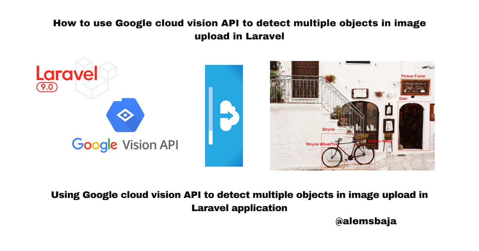 How to use Google cloud vision API to detect multiple objects in image upload in Laravel