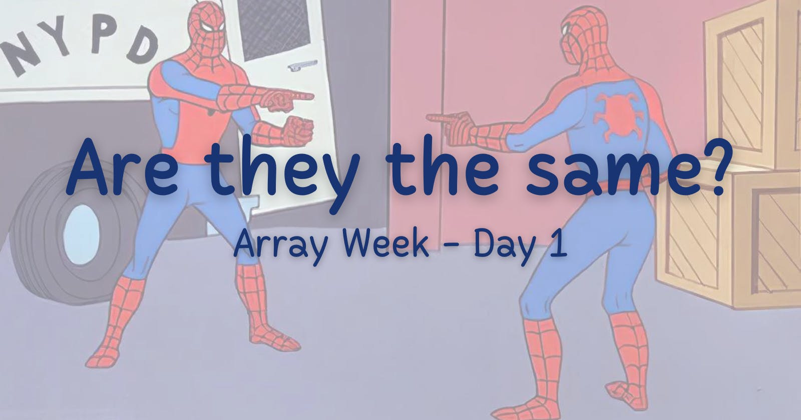Array Week Challenge - Day 1