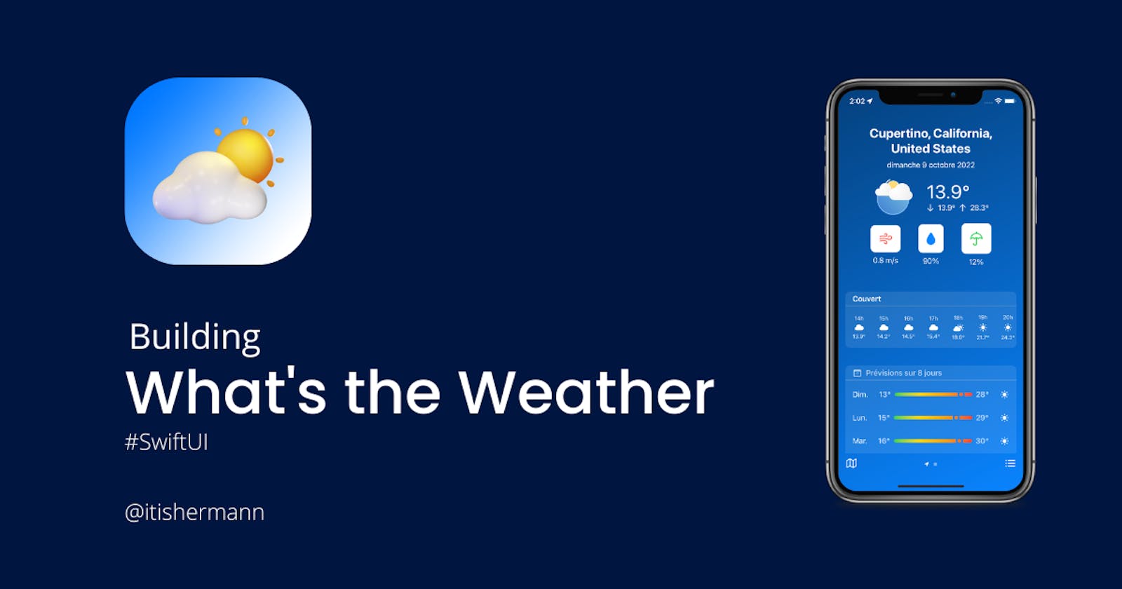 Building an Weather app on iOS - what's the weather ?