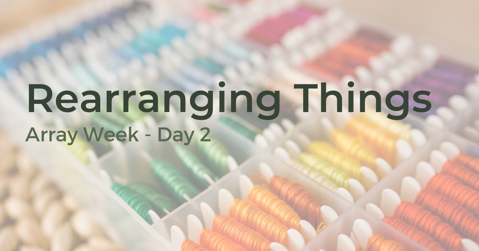 Array Week Challenge - Day 2