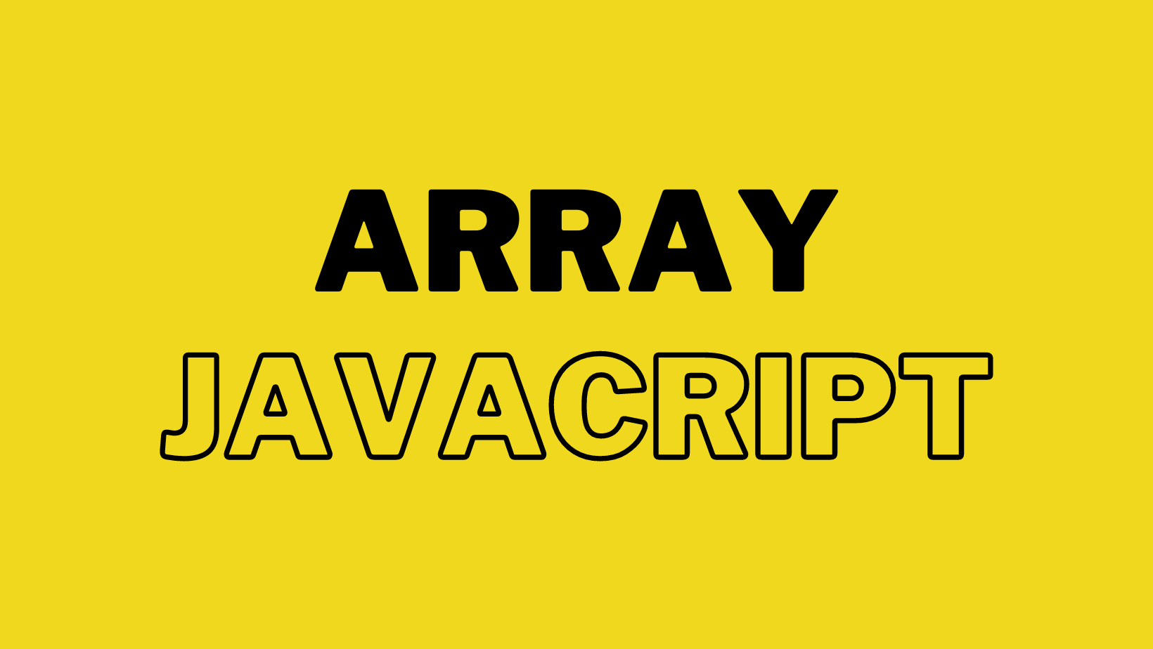 Arrays in Javascript