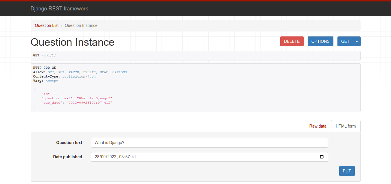 How to Build a Polls API in Django Rest Framework?