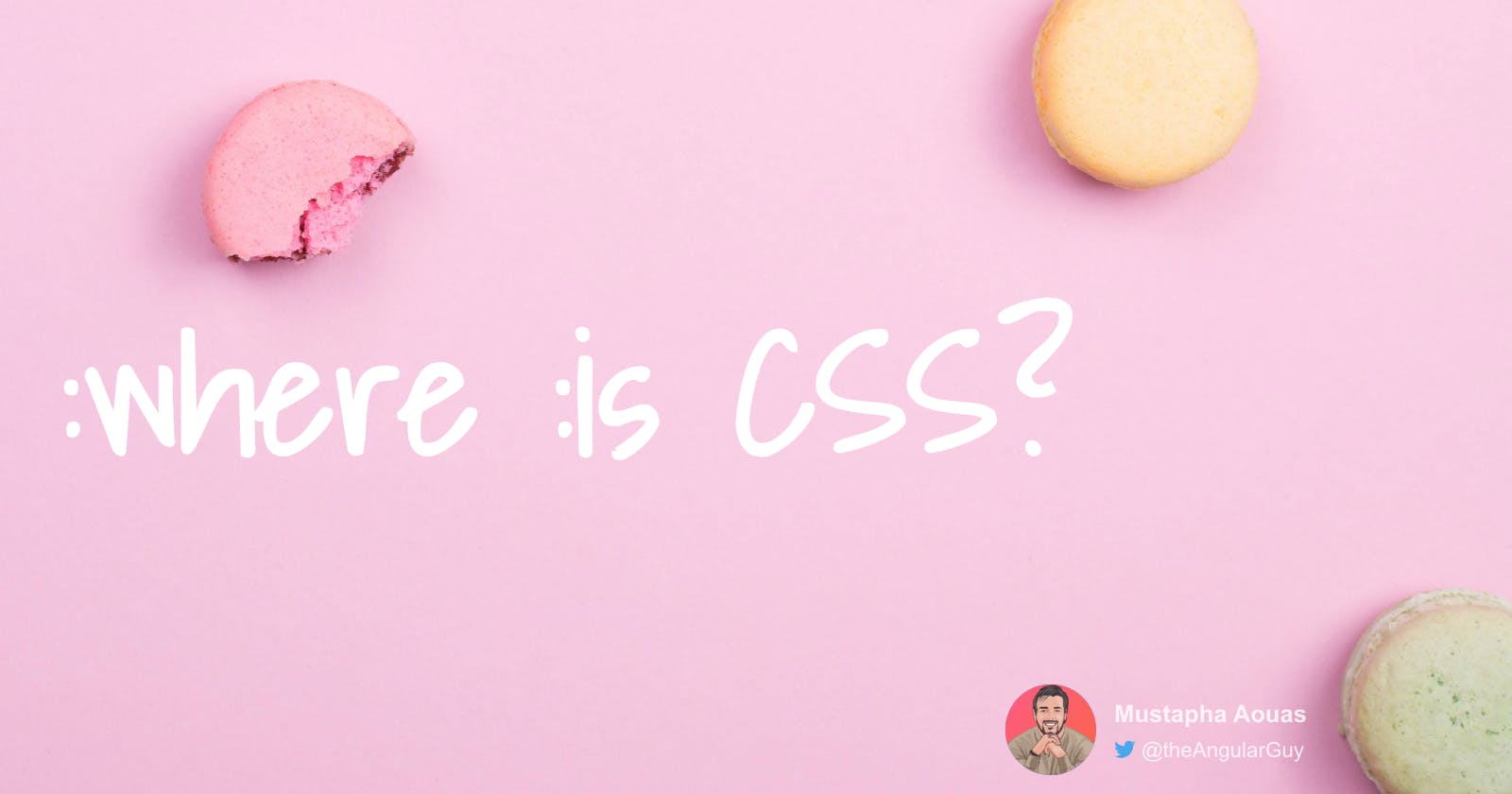 :where :is CSS?