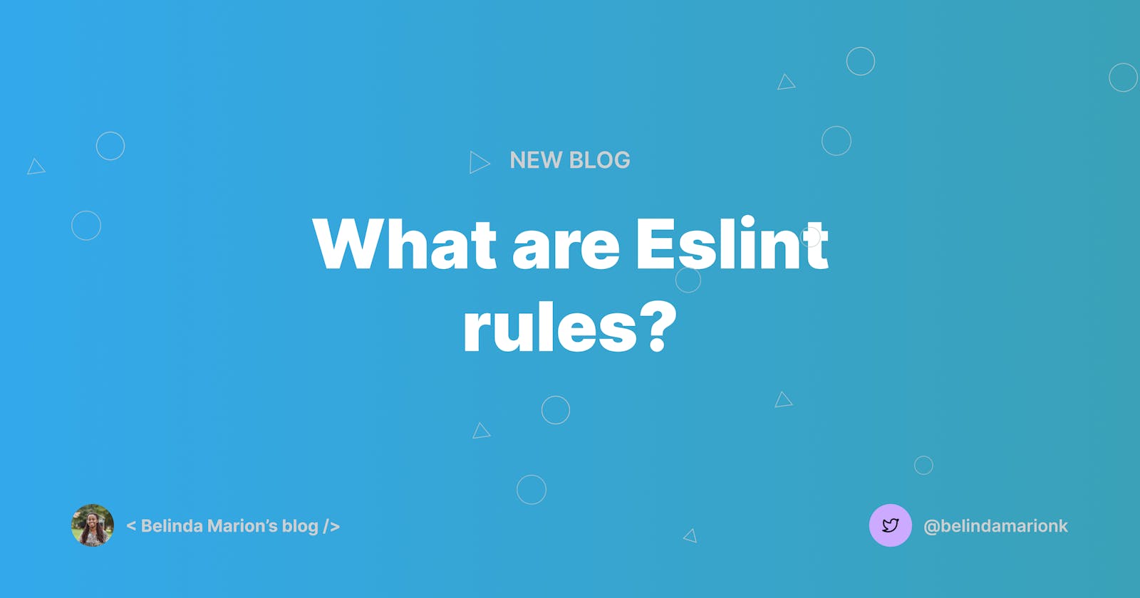 What are Eslint rules?