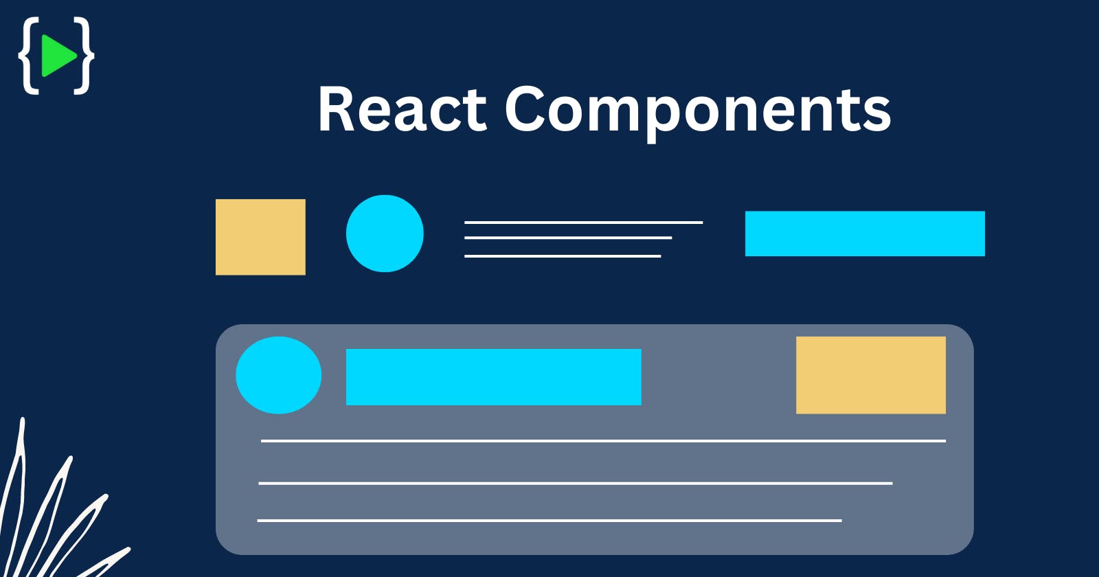 ⚛️React: All About Components⚛️