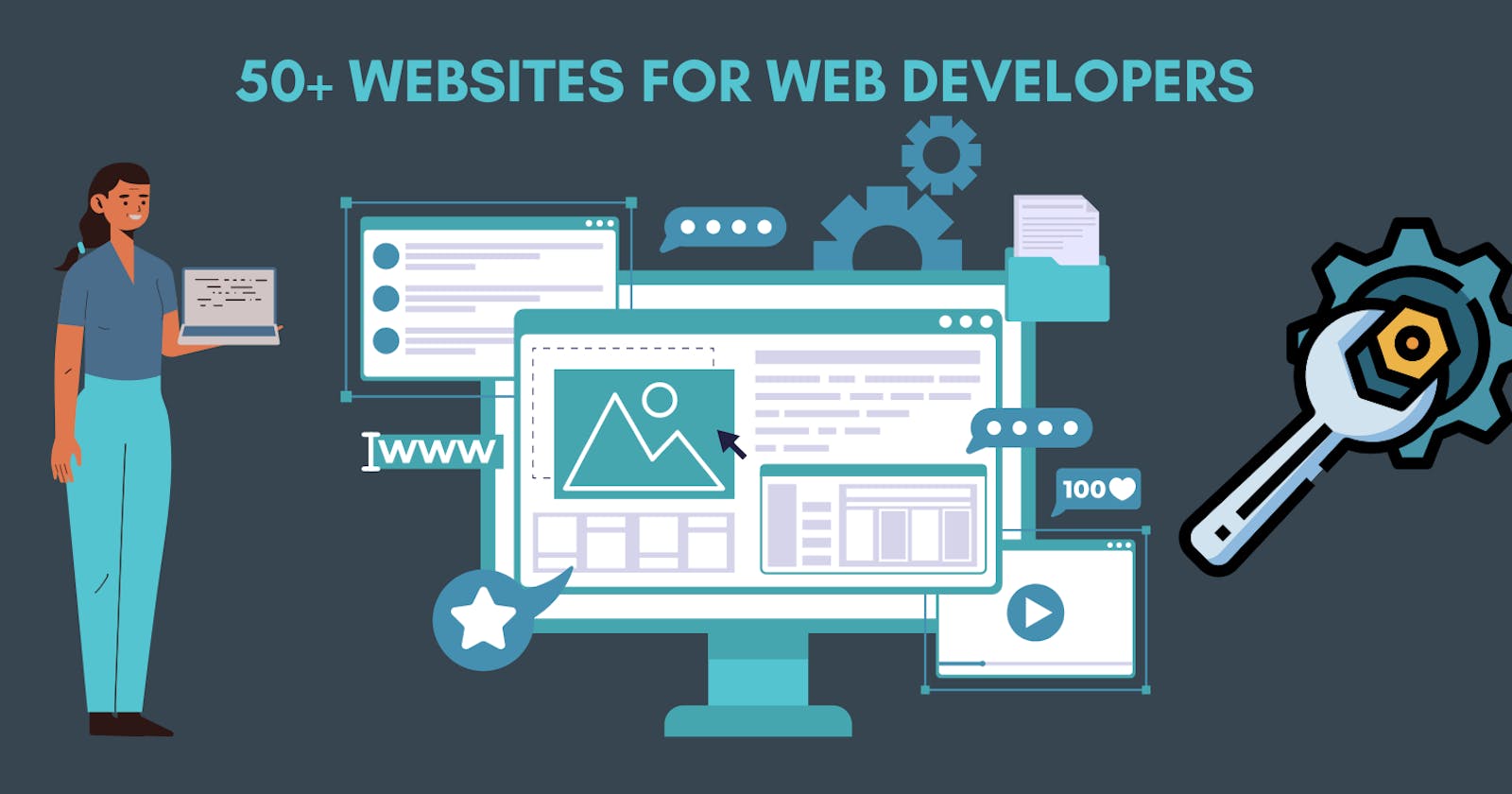 50+ websites for web developers