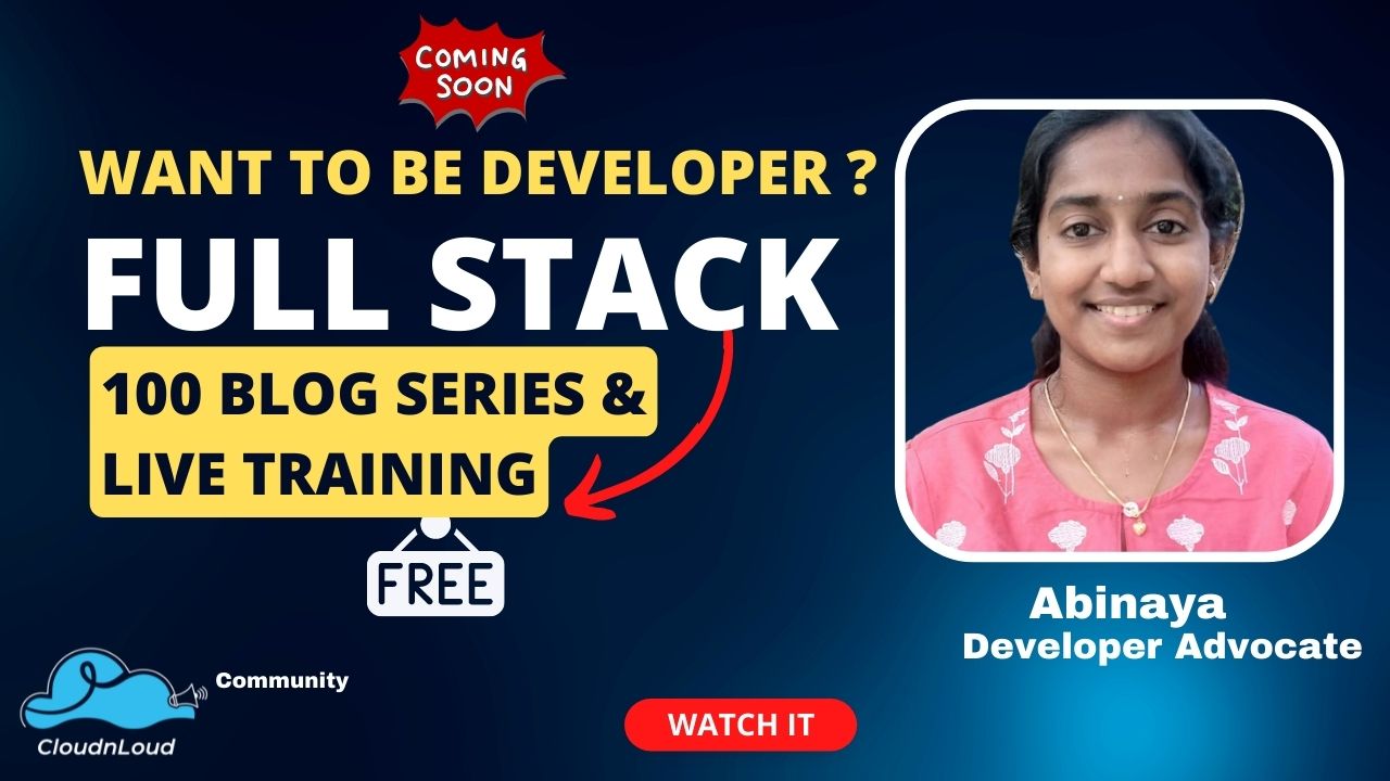 Full Stack Developer Training - Free