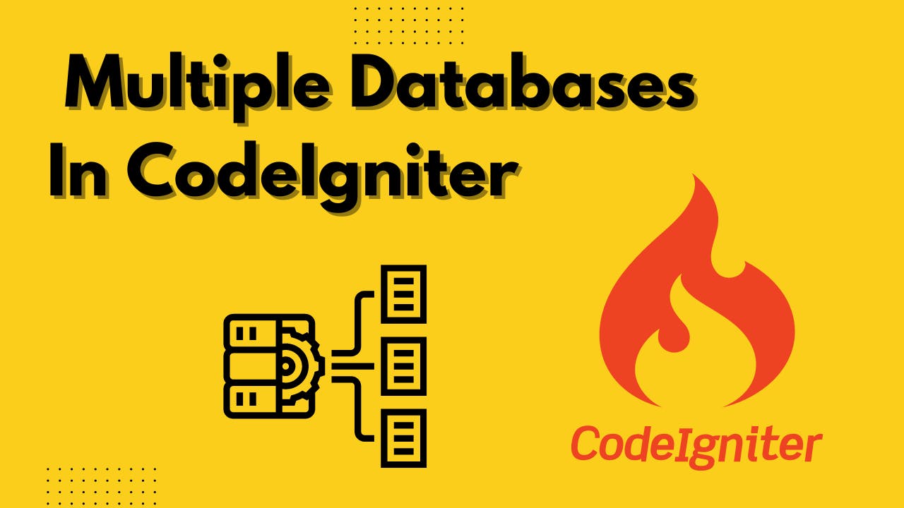 Connect Multiple Databases In CodeIgniter