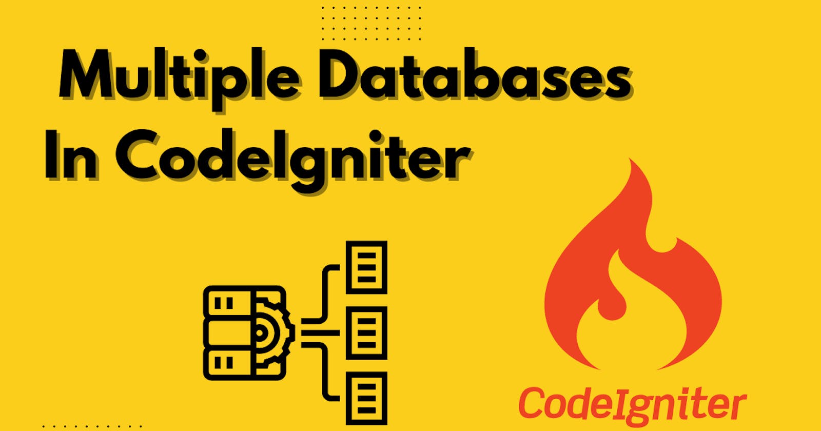 Connect Multiple Databases In CodeIgniter