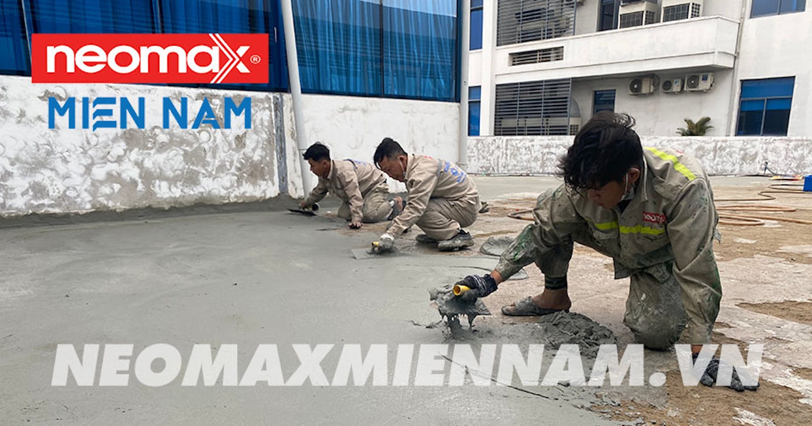 Neomax Mortar C40 - Vữa sửa chữa bê tông