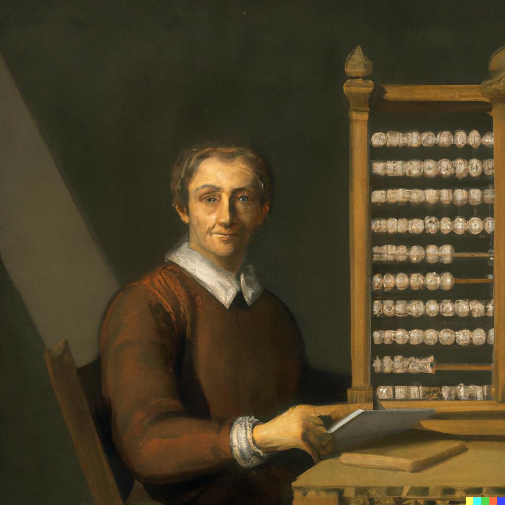 DALL·E 2022-10-11 22.48.39 - A painting by Giambettino Cignaroli depicting a software engineer using an abacus.png