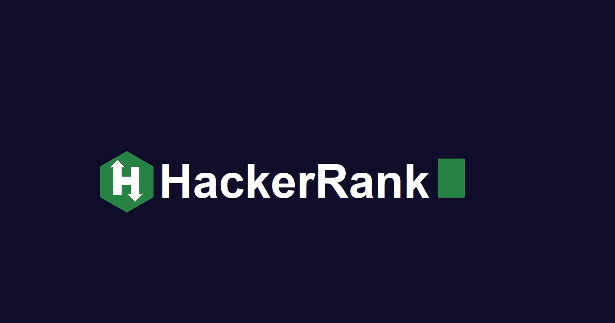 Hackerrank logo in Python