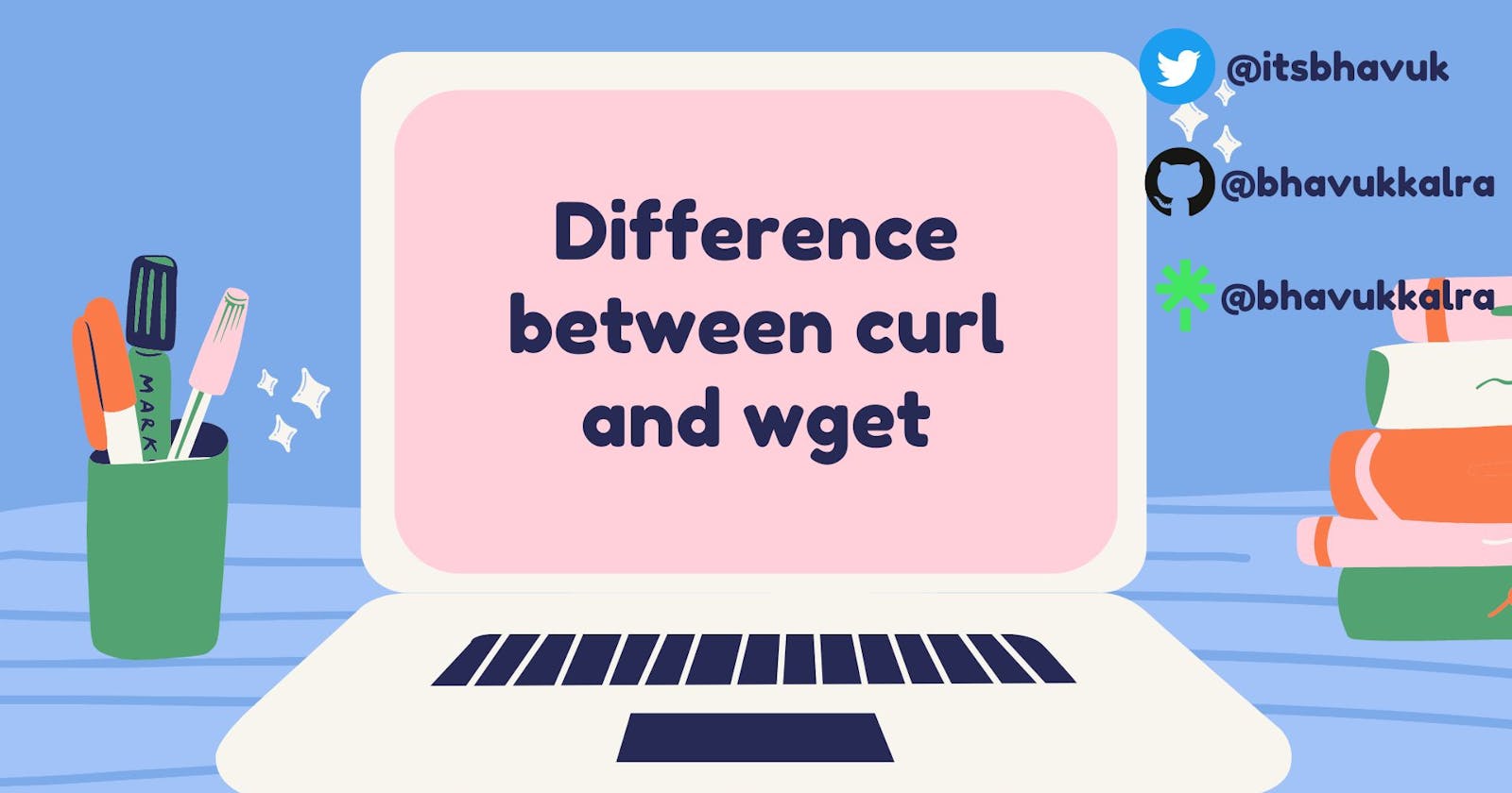 Difference between curl and wget