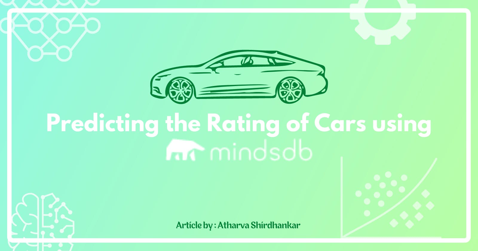 Predicting the Rating of Cars using Mindsdb