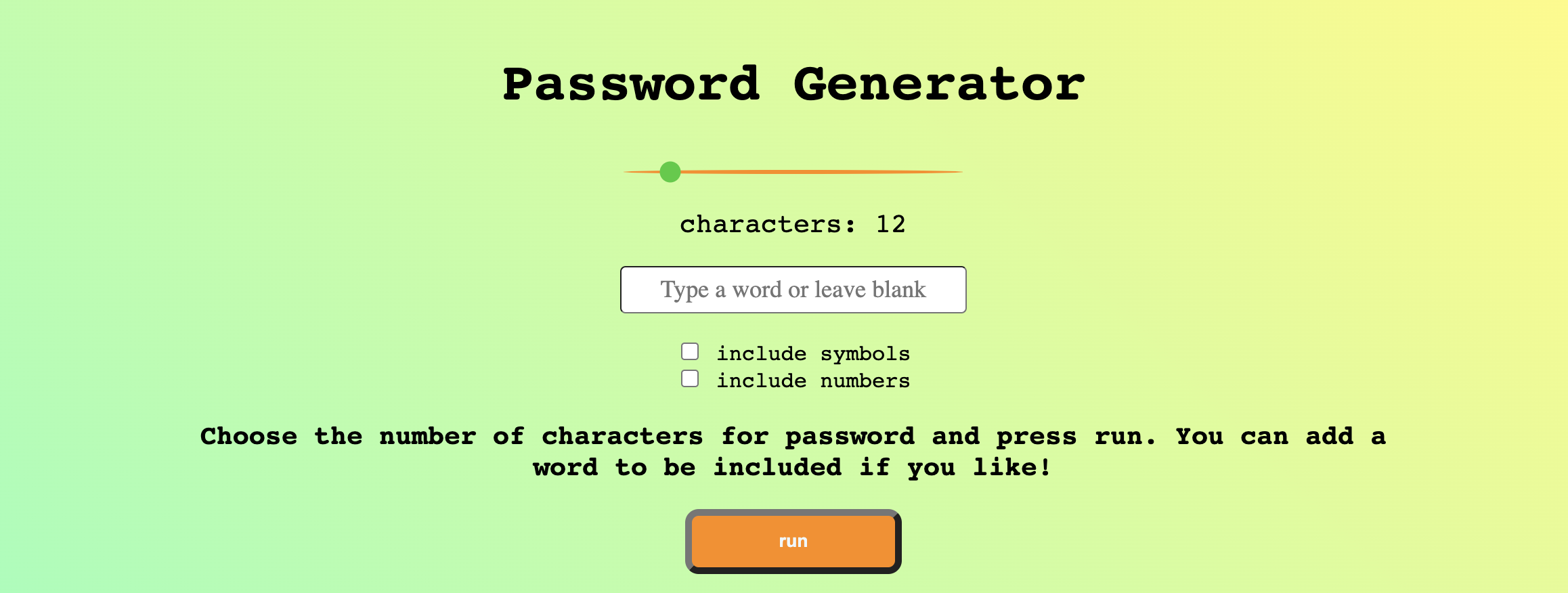 noritsu password generator
