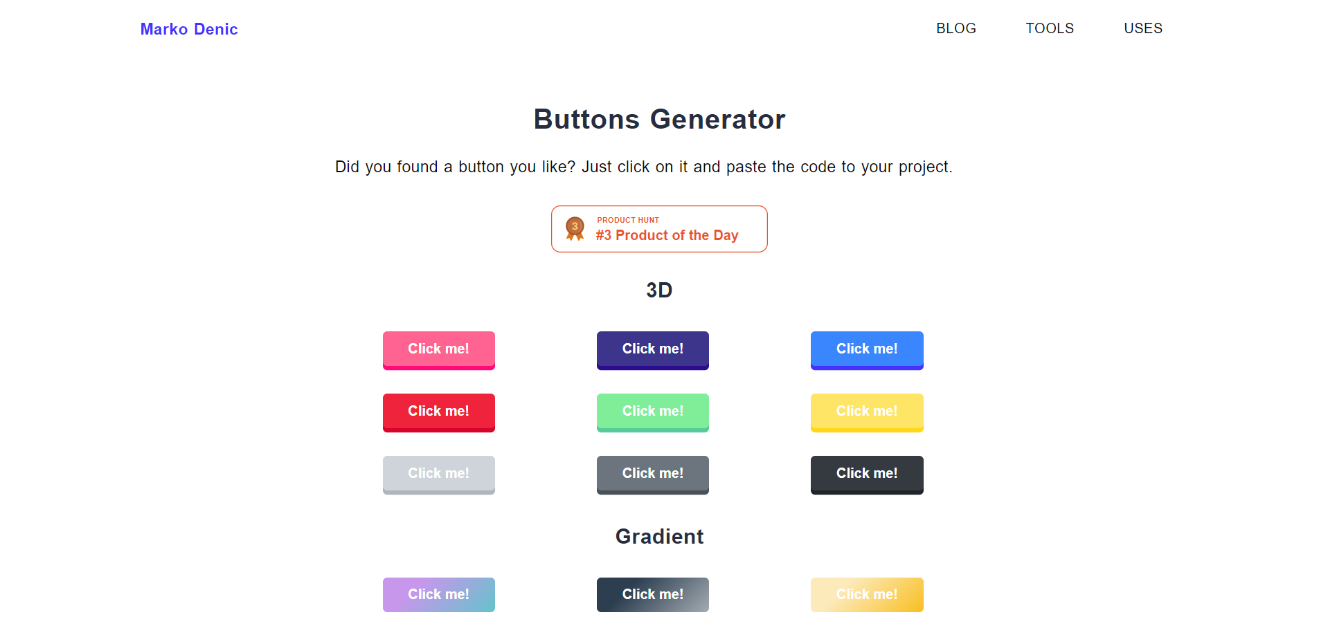 Buttons Generator - Marko Denic - Web Developer.png