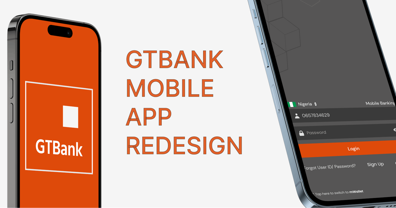 UX case study of a new feature added to the GtBank Mobile Application