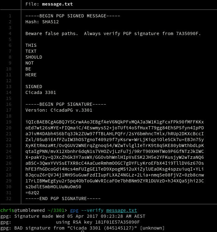 PGP Verification Not Working · Issue #6532 · bisq-network/bisq · GitHub