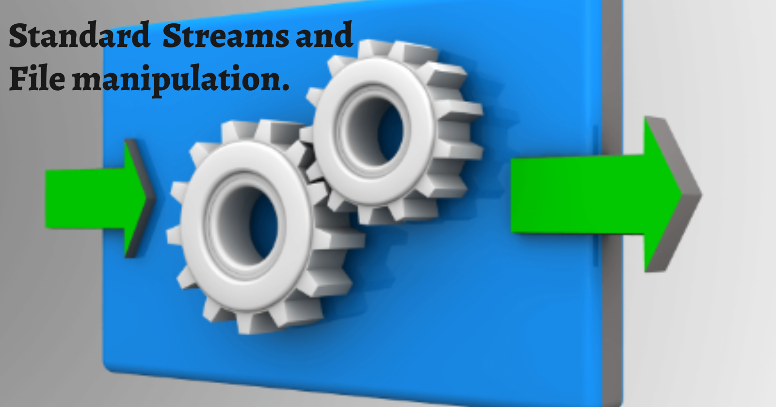 Standard Streams and File manipulation(Part 2-Linux)