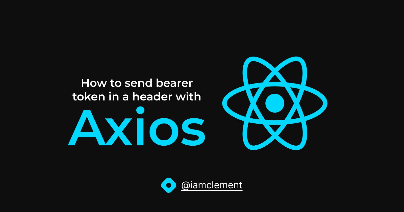 How to send bearer token in a header with Axios