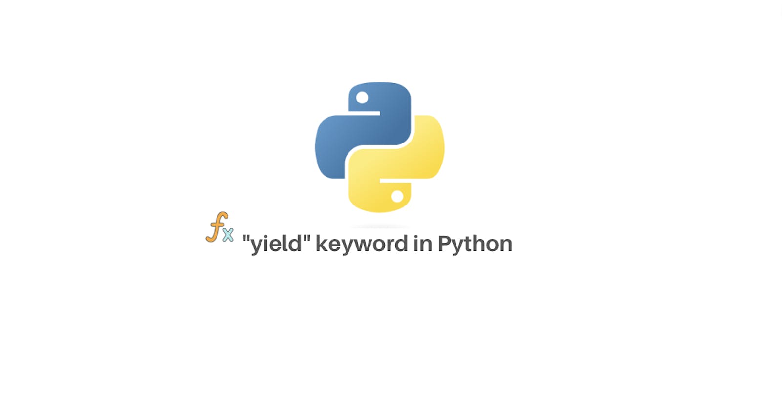 "yield" keyword in Python