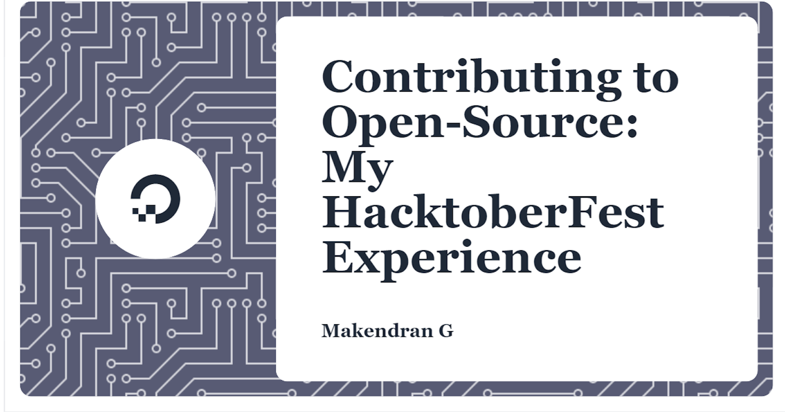 Contributing to Open-Source: My HacktoberFest Experience