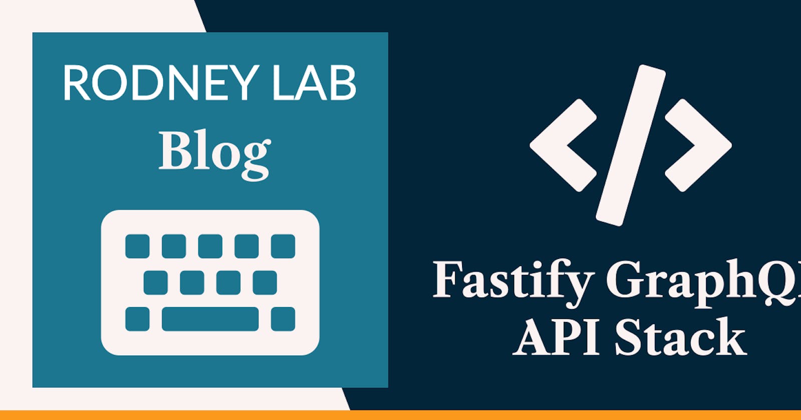 Fastify GraphQL API Stack