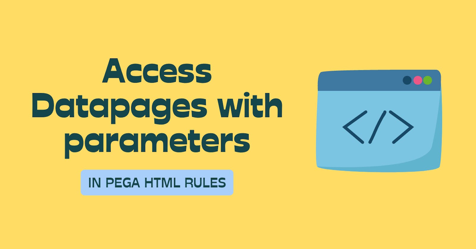 Refer datapage with parameters in HTML rule