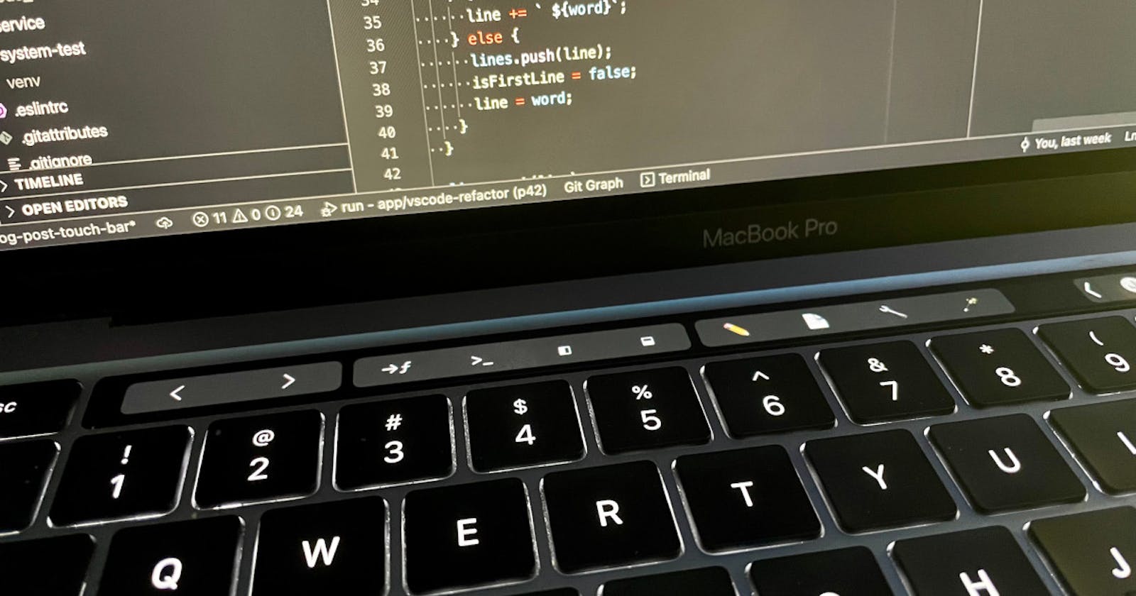 How to Configure the Touch Bar in Visual Studio Code in Under 5 Minutes