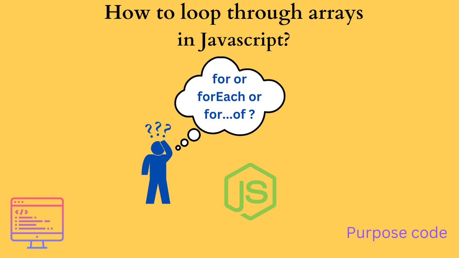 Loop through arrays in Javascript