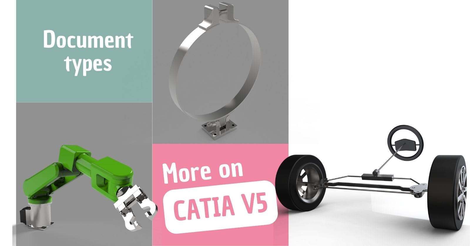 CATIA V5: The Ultimate Guide to the Three Document Types
