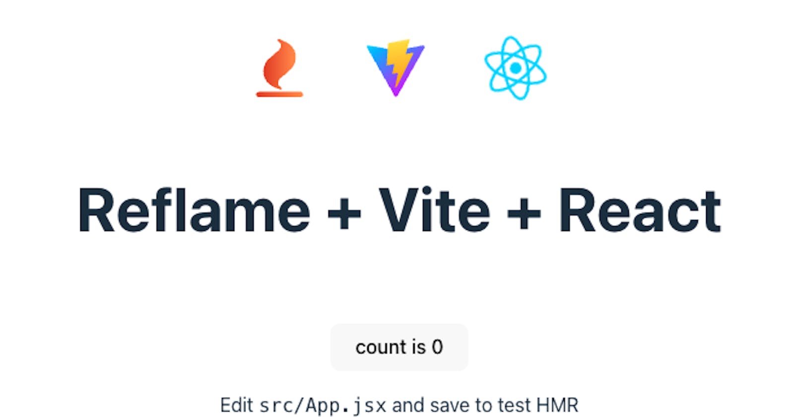 New in Reflame: create apps in 1 click ✨