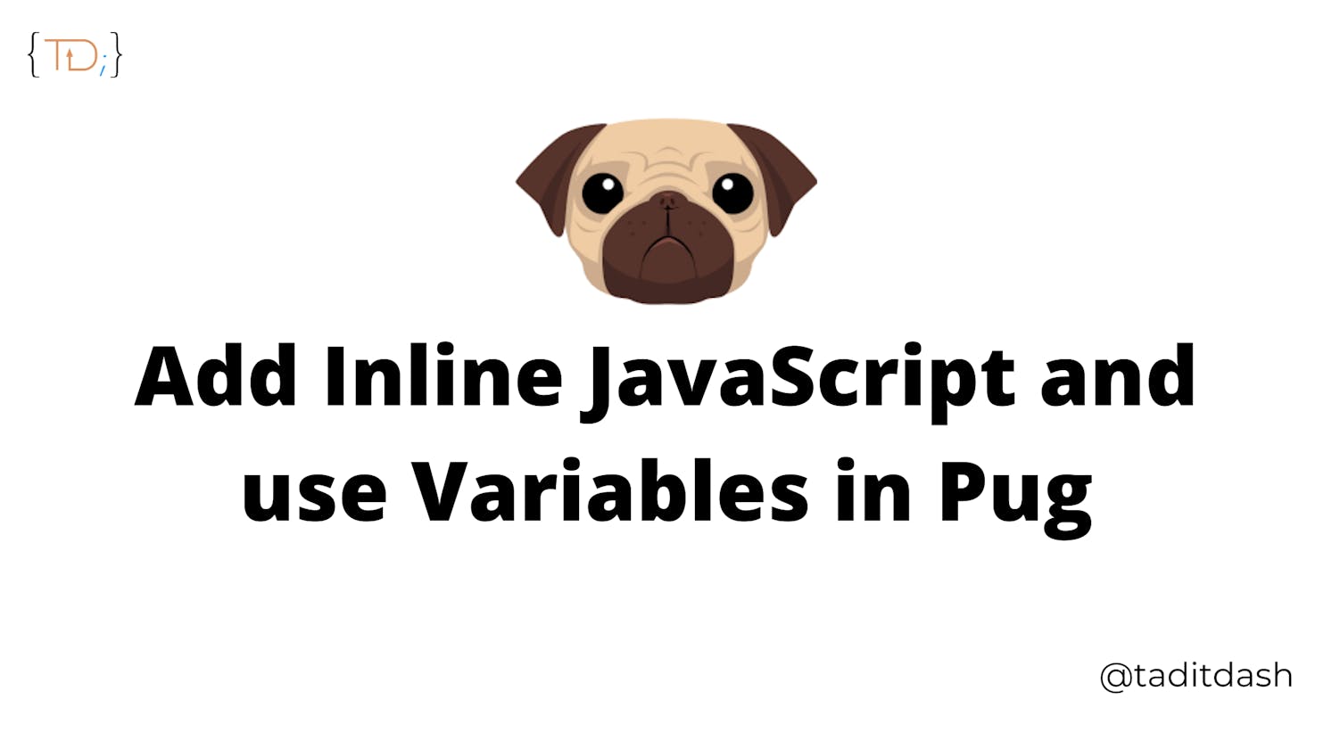 Add Inline JavaScript and use Variables in Pug