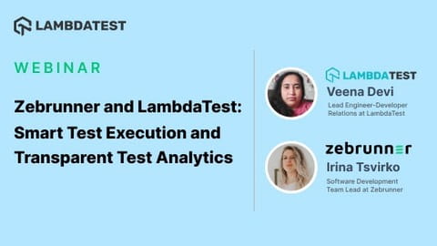 Zebrunner and LambdaTest: Smart test execution and transparent test analytics