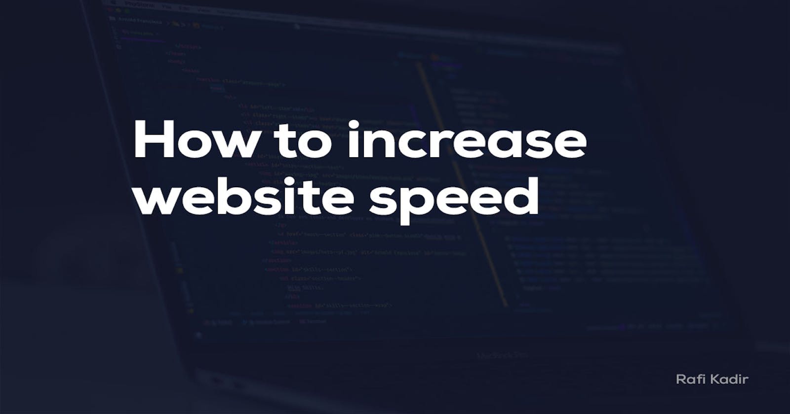 How to increase website performance? Speed optimization tips