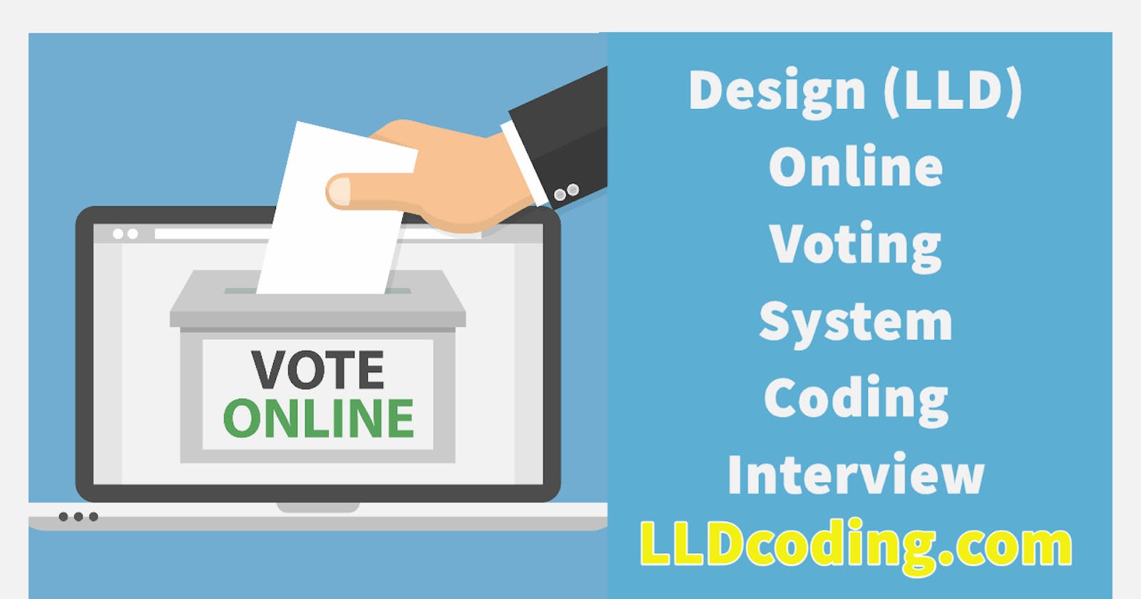 Design (LLD) Online Voting System  - Machine Coding
