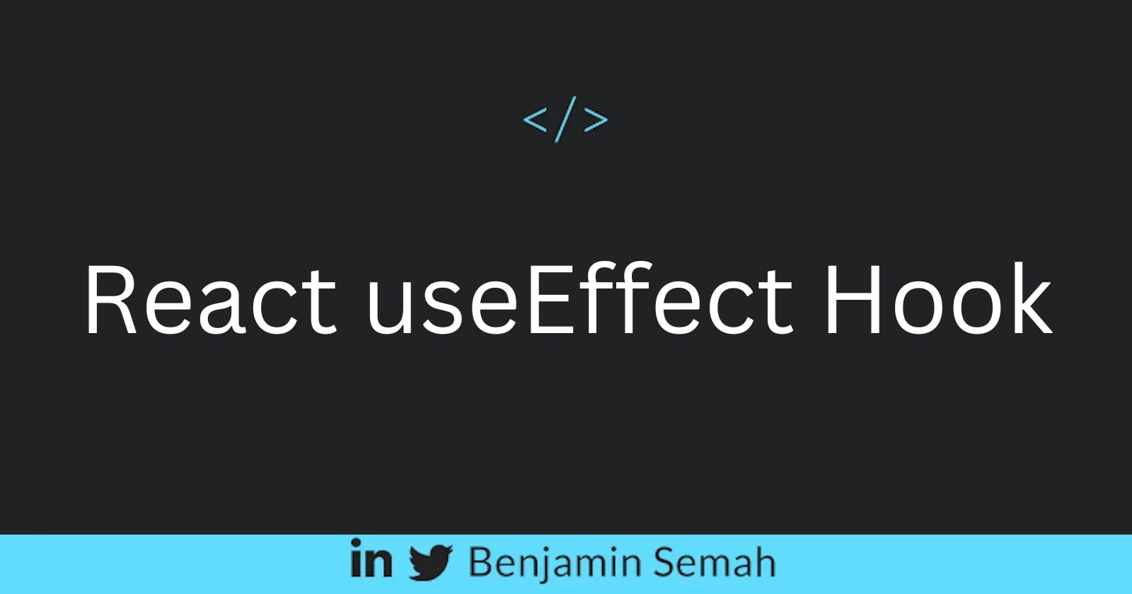 Learn the useEffect Hook in React