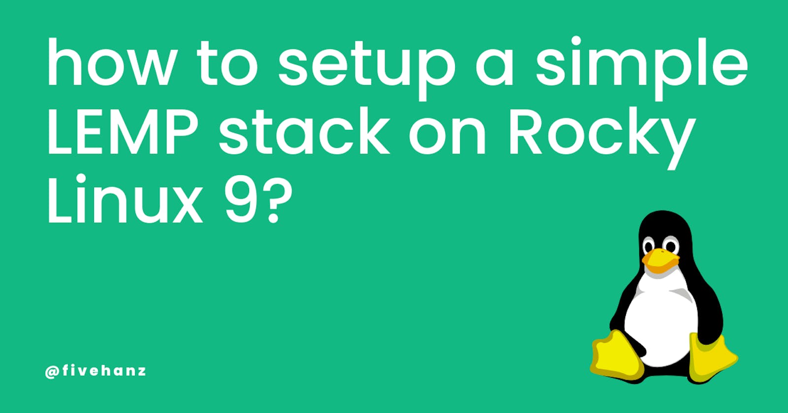 Effortlessly Set Up a LEMP Stack on Rocky Linux 9!