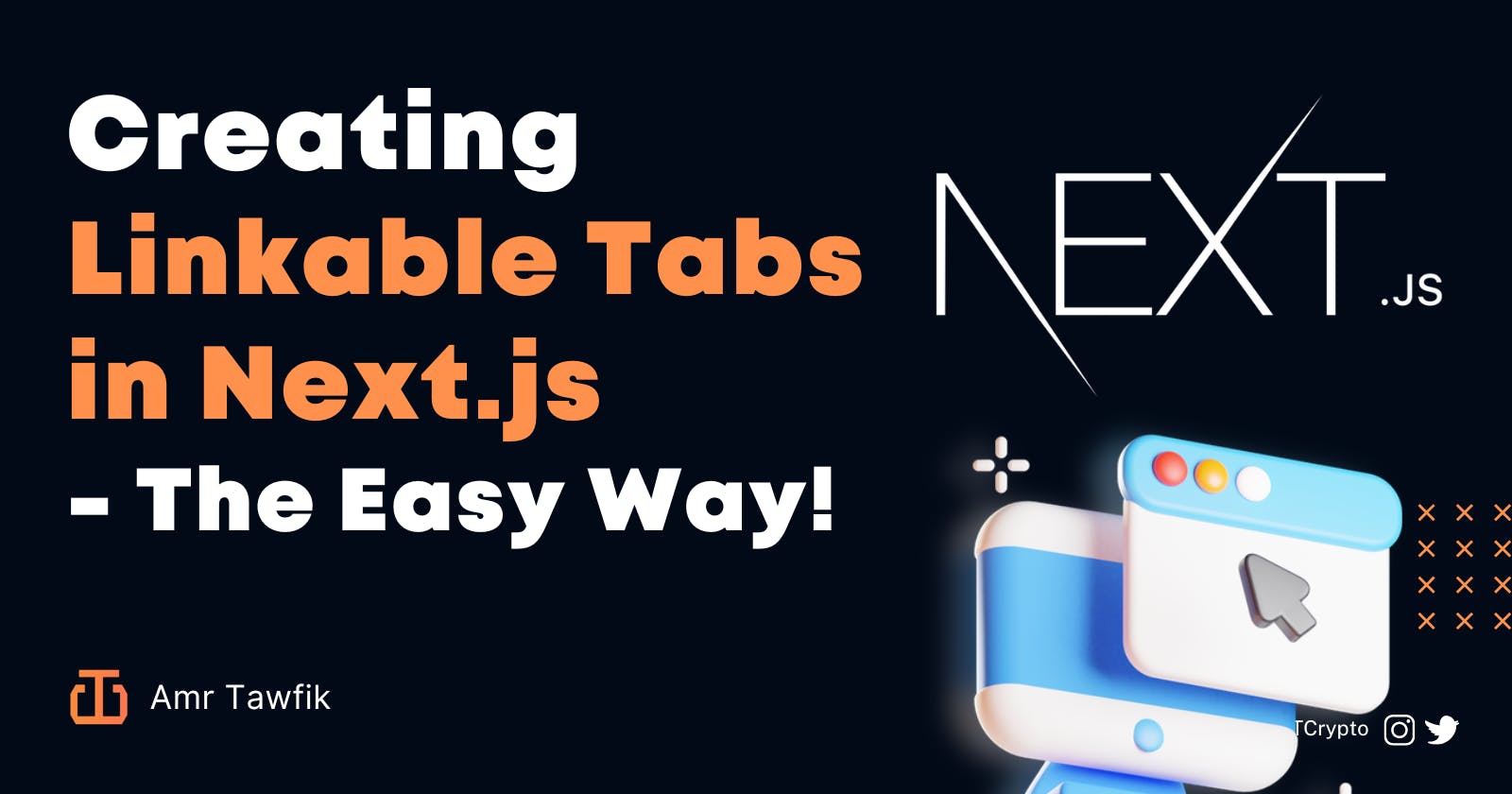 Creating Linkable Tabs in Next.js - The Easy Way!
