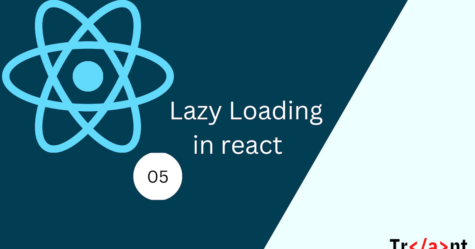 Lazy loading in react