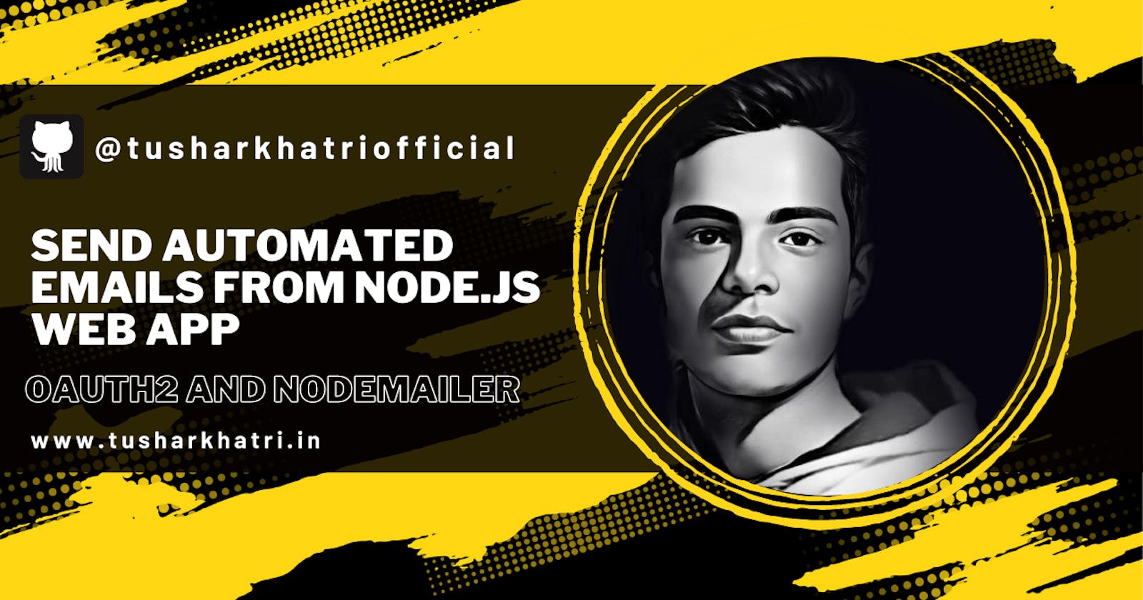 Send automated emails from your node.js app | Google OAuth2 and Nodemailer.