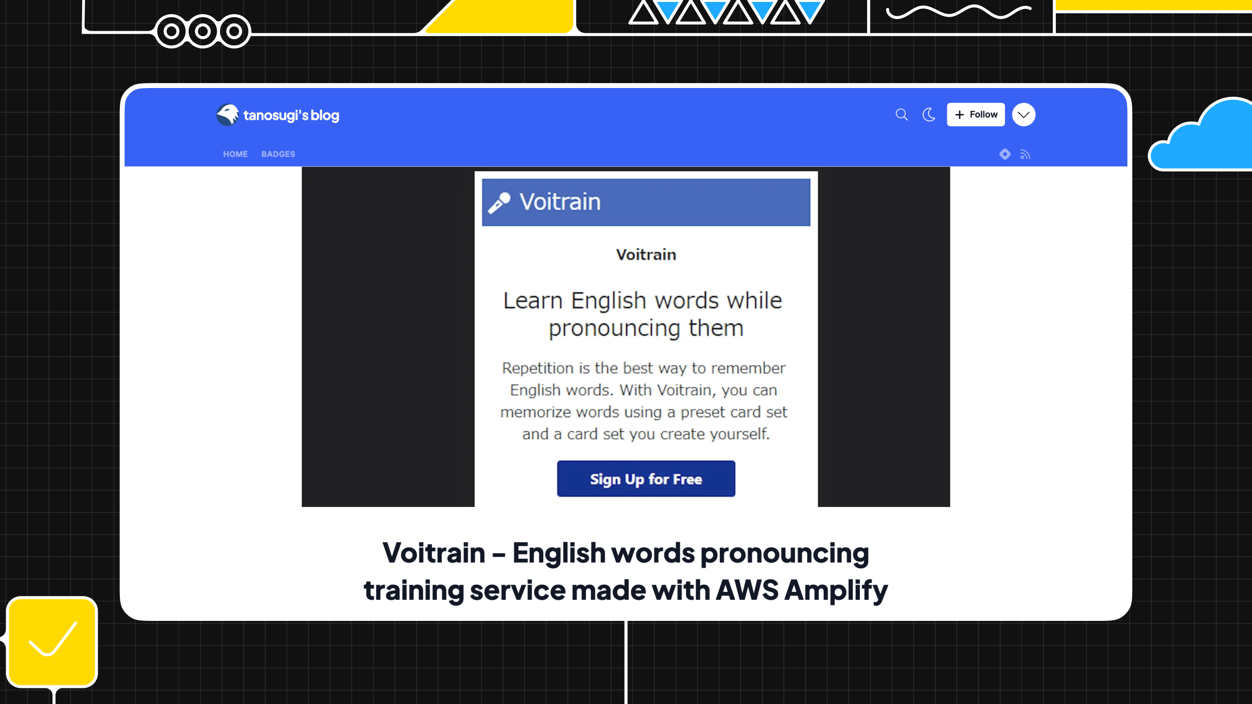 Voitrain - English words pronouncing training service.png