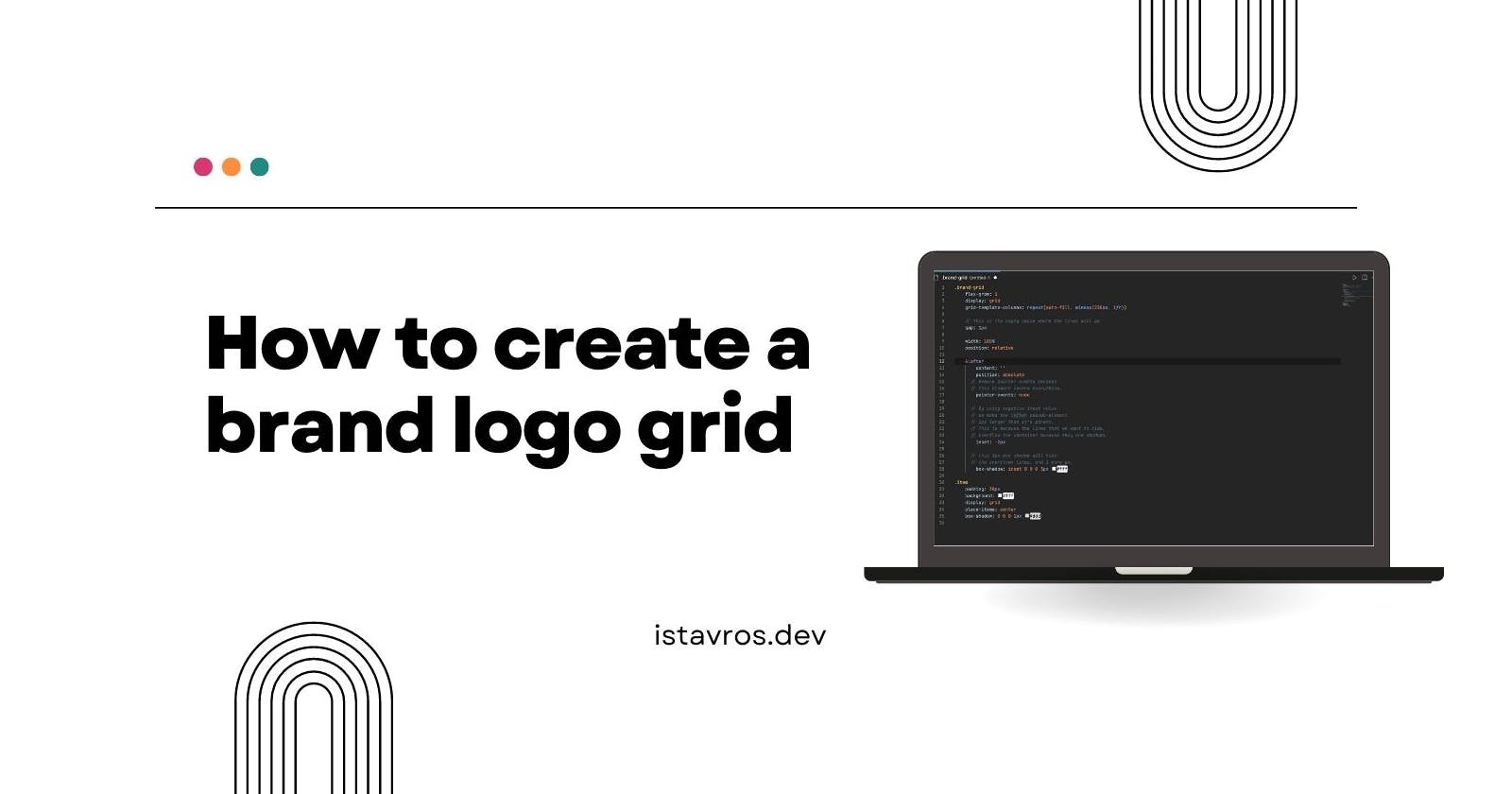 How to create a brand logo grid
