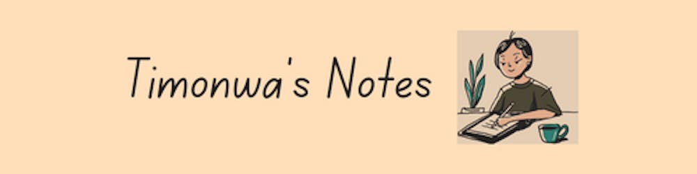 Timonwa's Notes