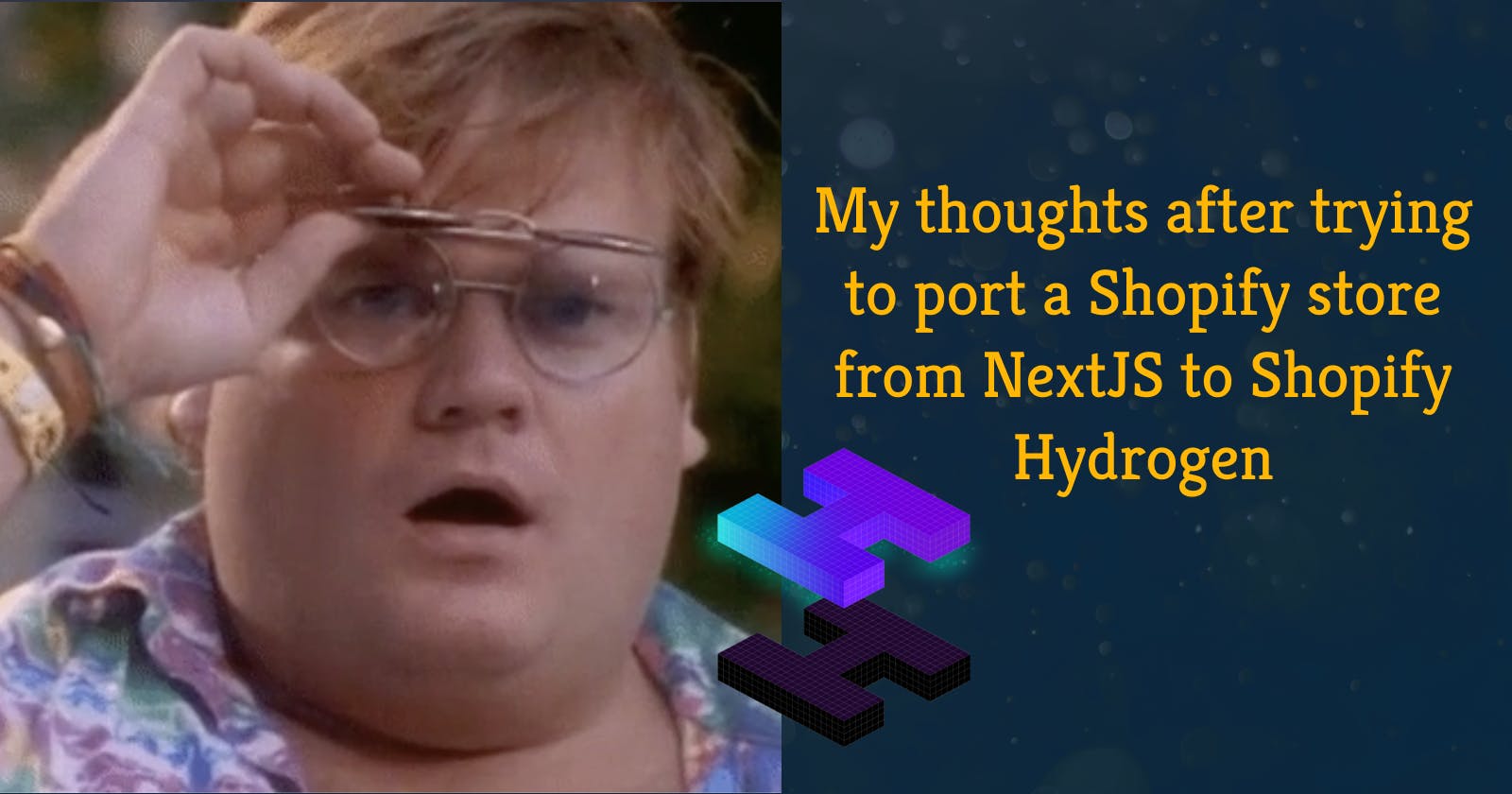 My thoughts after trying to port a Shopify store from NextJS to Shopify Hydrogen