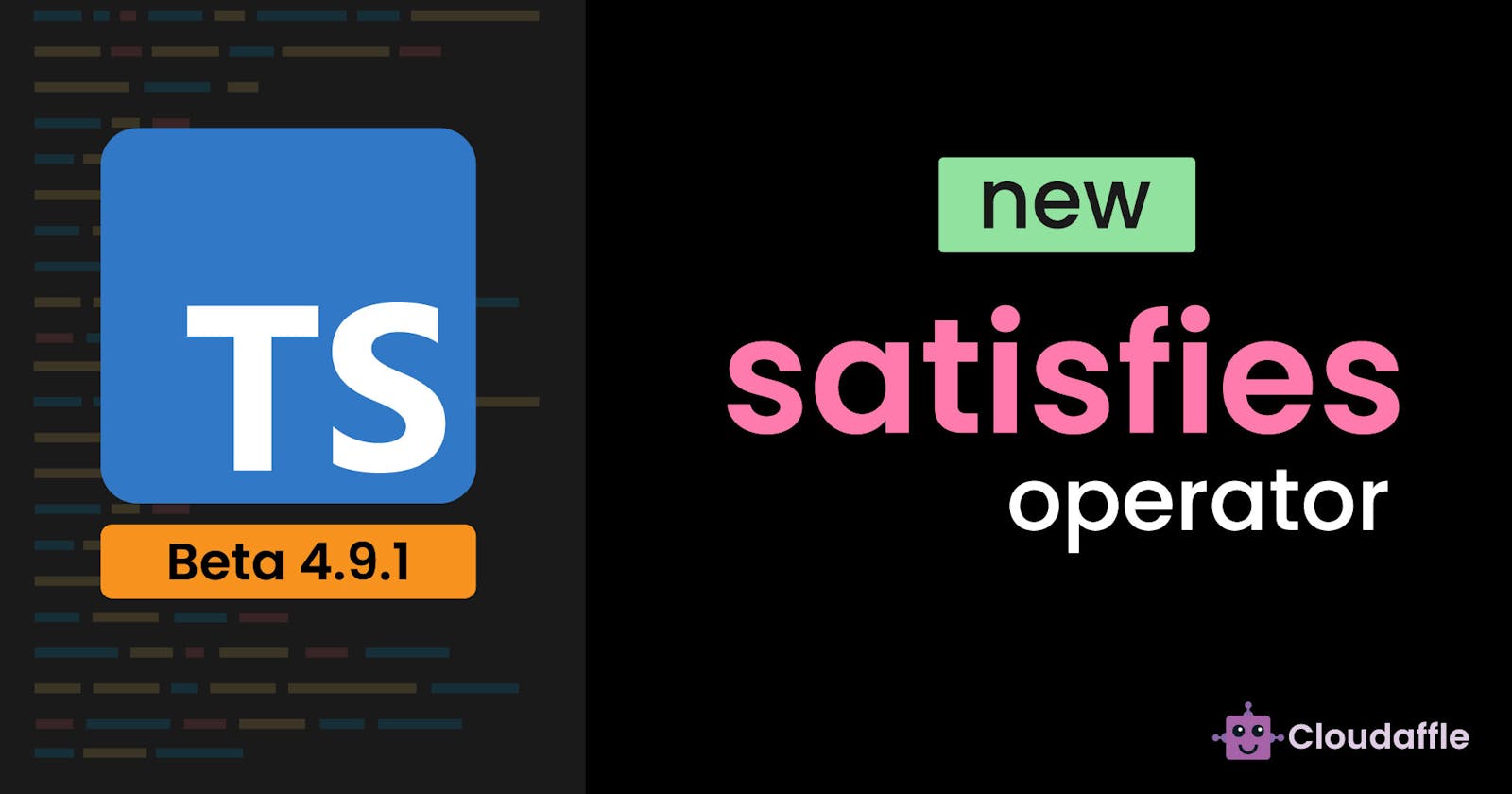 The New Satisfies Operator Will Satisfy You (Cheesy)