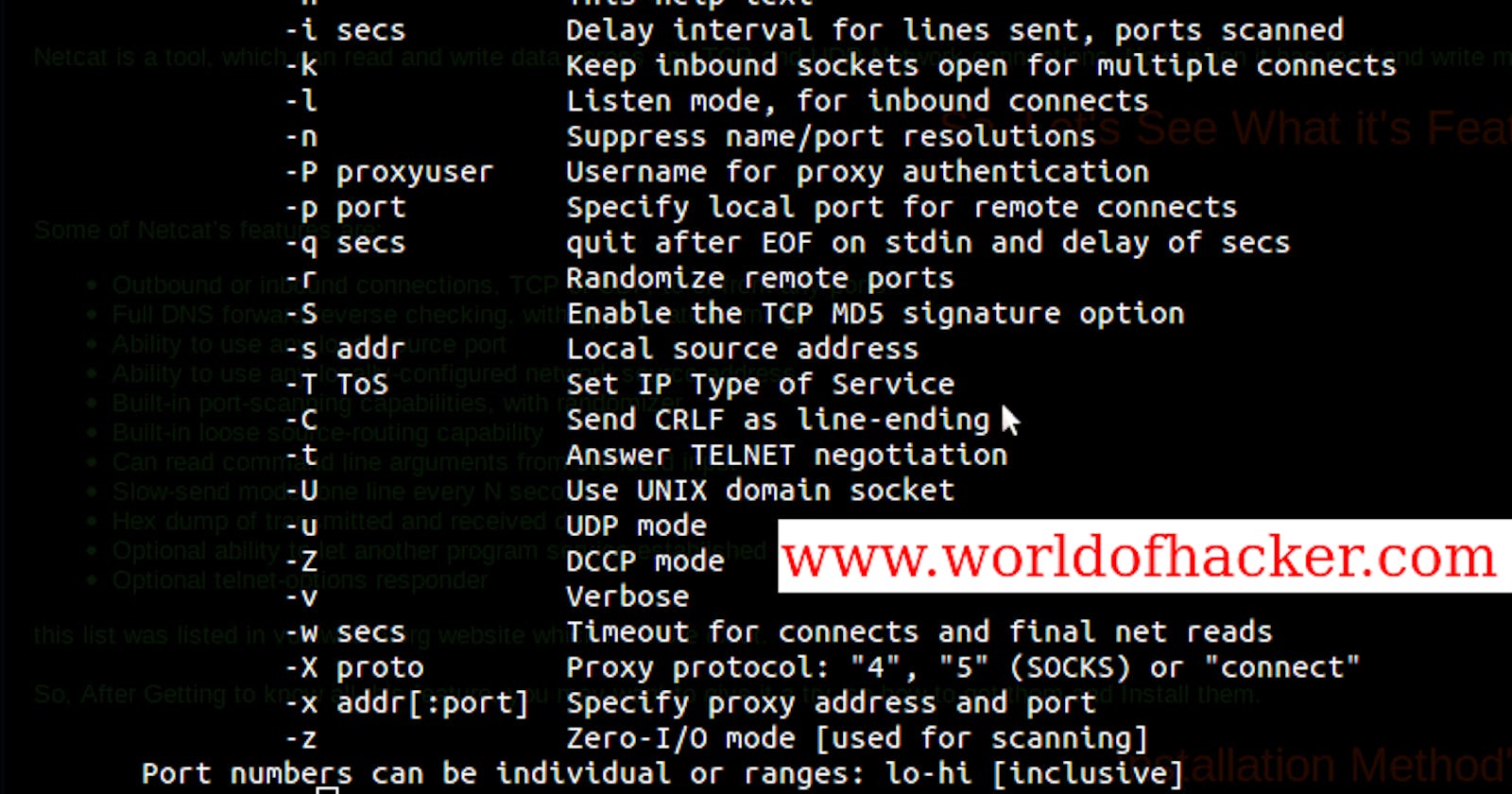 Hacker's Swiss Army Knife - Netcat for Penetration testers from Scanning to Hacking