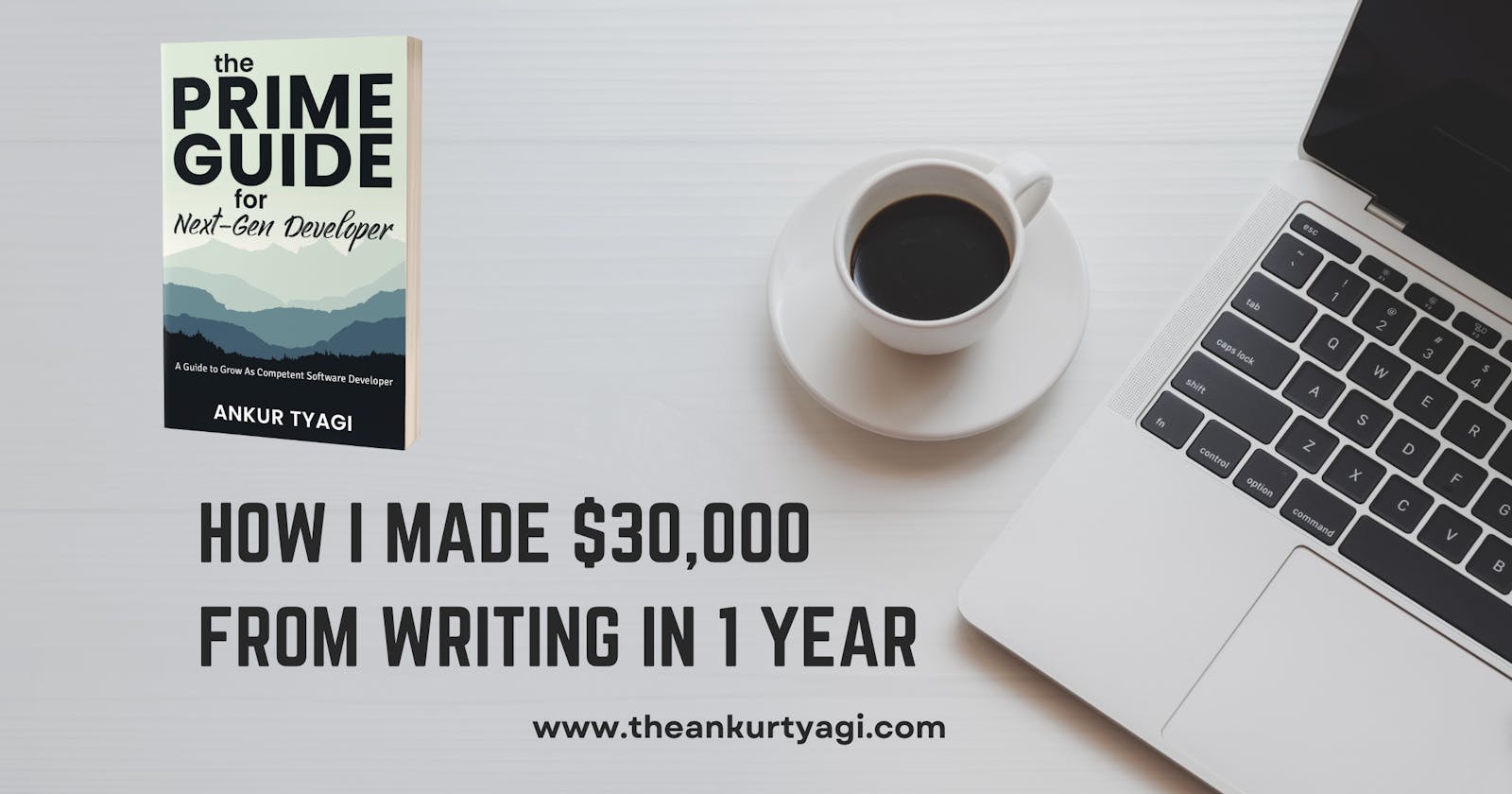 How I Made $30,000 From Writing in 1 Year