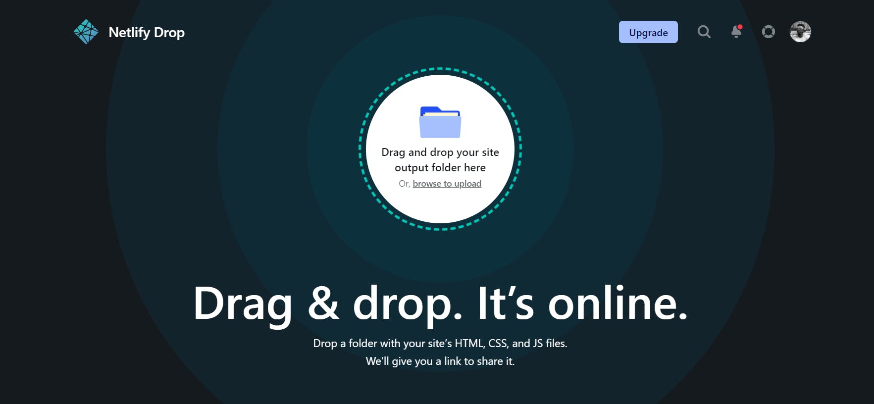 drag and drop ui