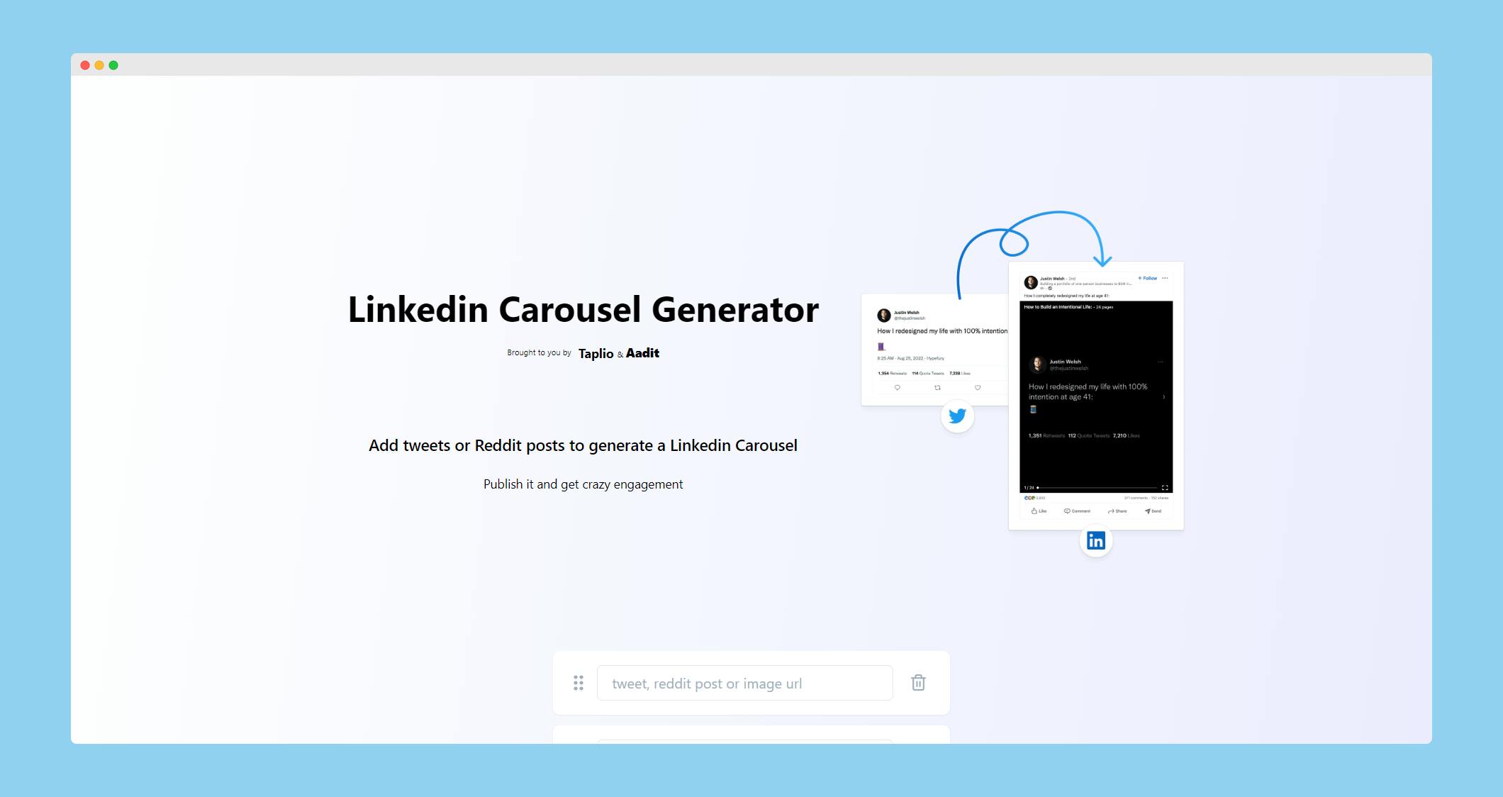 LinkedInIG Carousel Generator.png